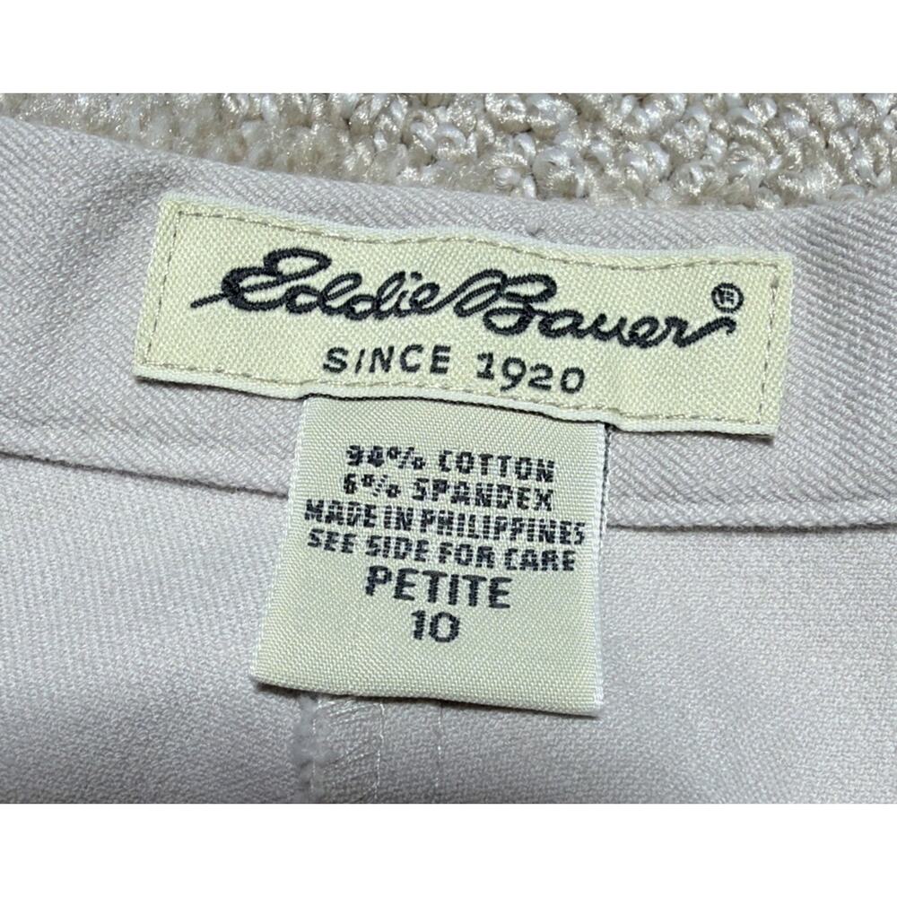 Eddie Bauer Womens Casual Taupe Jacket And Pants 2 Piece Outfits Set Size M Pet - Picture 9 of 15